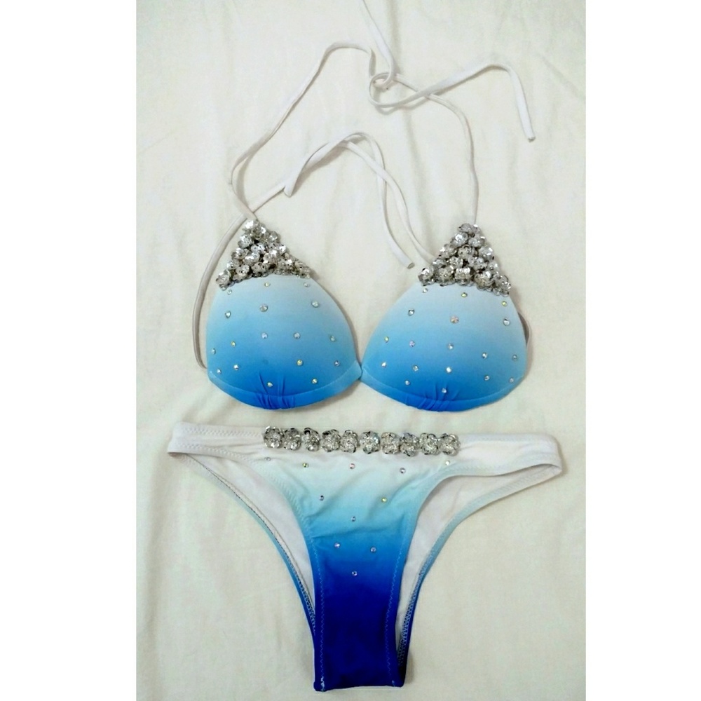 Diamond Jewel Swimsuit Crystal Bikini